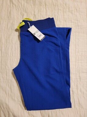 Figs Electric Blue Kade Pants - XSP